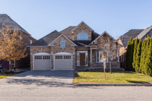 A property in an idyllic neighborhood.