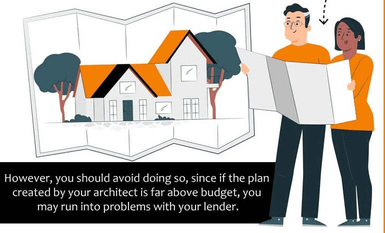 A poster on Mistakes To Avoid When Applying For A Construction Loan