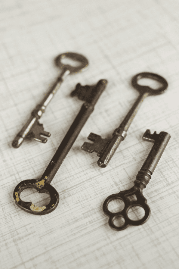 a bunch of keys