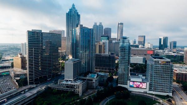 Aerial view of Atlanta 