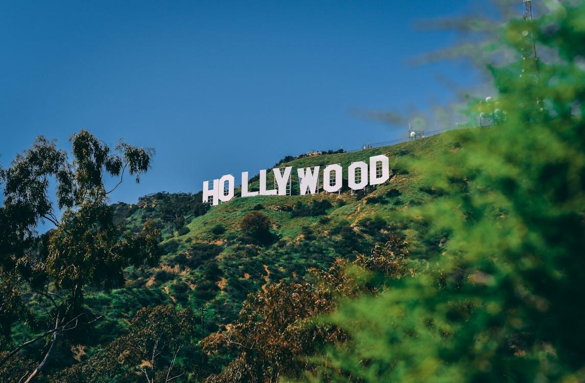 The Hollywood sign