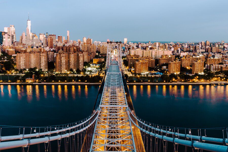 aerial-shot-queensboro-bridge-buildings-new-york-city