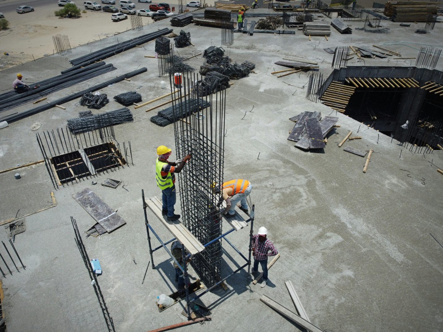 Construction workers