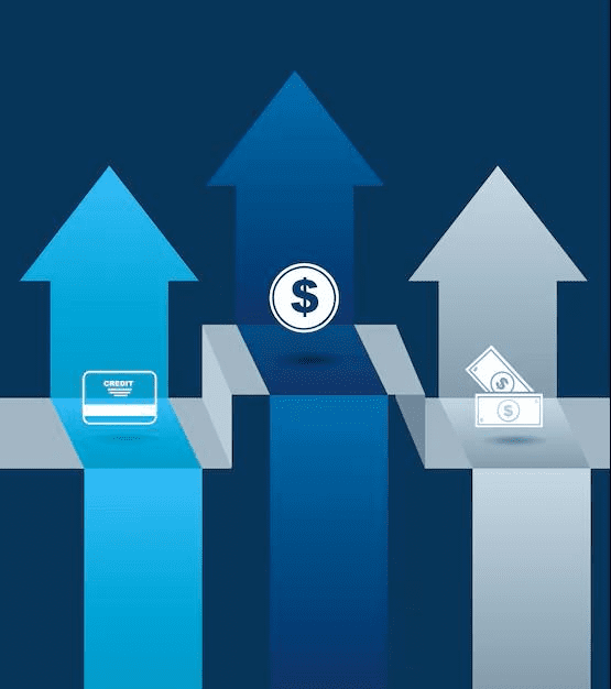 Financial chart showing the impact of high-interest rates on modern bridge loan strategies