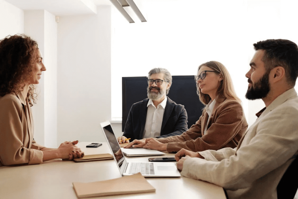 Investor reviewing a strategic plan that incorporates bridge loans for portfolio growth