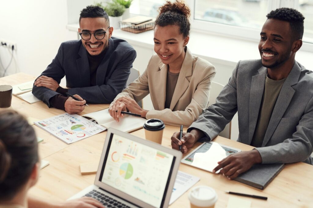 investors in a meeting